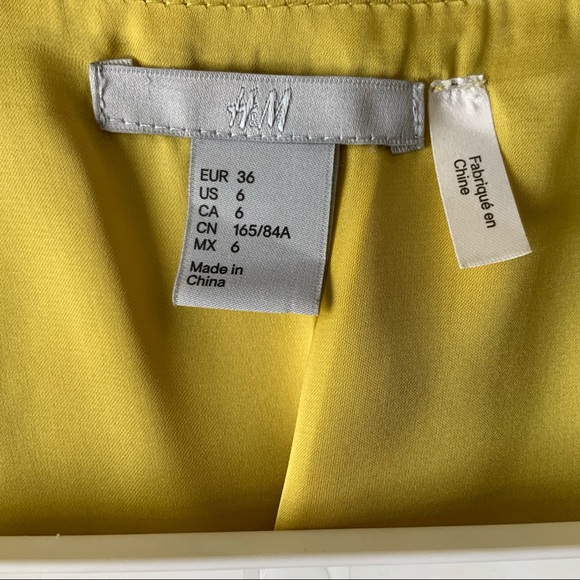 Yellow dress size 6 - Picture 3 of 3